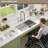 30"L x 18"W ADA Undermount Kitchen Sink 16G Stainless Steel Single Bowl Kitchen Sink with Accessories-124063586
