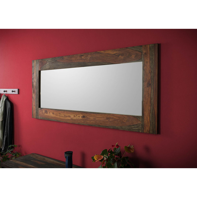Tambora Solid Wood Framed Wall Vanity & Dresser Mirror