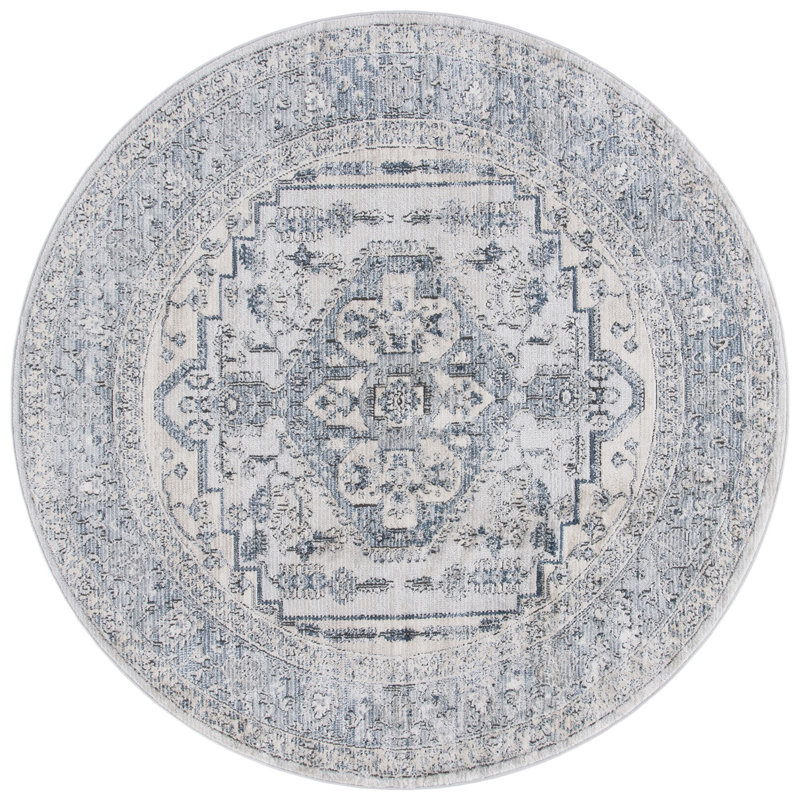 Jorin 800 Performance Oriental Rug, Round 6'7"
