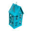 Maison d'oiseaux piscine turquoise