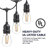 Kurt Outdoor 16 - Bulb 48'' Plug-in LED String Light