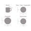 Vesuvio 16 Piece Dinnerware Set, Service for 4
