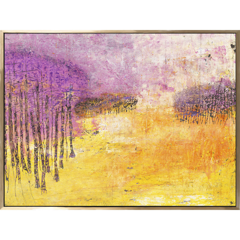 Warm Sunset Painting, 36" H x 48" W