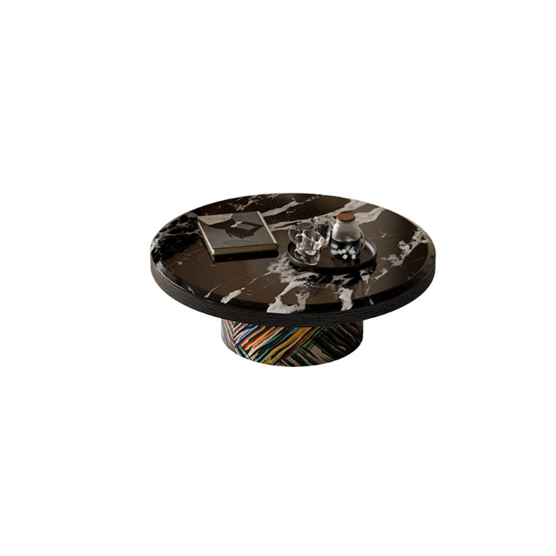 Marble Coffee Table, Black