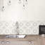 Oheka 6" x 6" Patterned Matte Porcelain Tile-124911399
