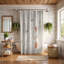 Rideau de douche 1 pièce Subtle Boho Floral Design-295945672