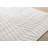 Cano Intricate Looped Trellis White Area Rug-1350516257