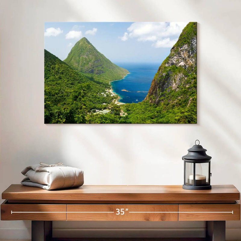 Gillard Piton Mountains, 16" H x 24" W