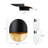 1 - Light Black Gold Wall Sconce