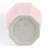 Pink Faceted Lidded Jar