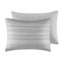 Édredon pour lit simple / simple TG gris 3 pièces-124957712
