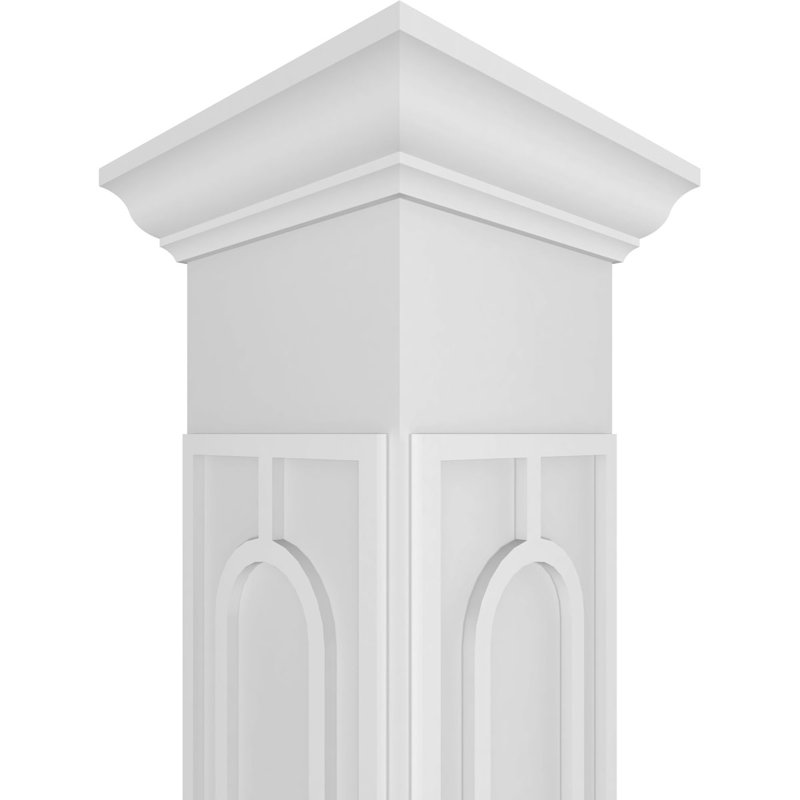 Carré Calico de Craftsman, H 96 po x l 11,625 po x P 11,625 po