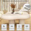 Table basse en forme de nuage crème, table basse de salon moderne de style bas, petite table basse à 4 pieds, salon balcon intérieur universel-37869047