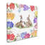 «Bunnies in the Tulips 1», art sur toile-31333242