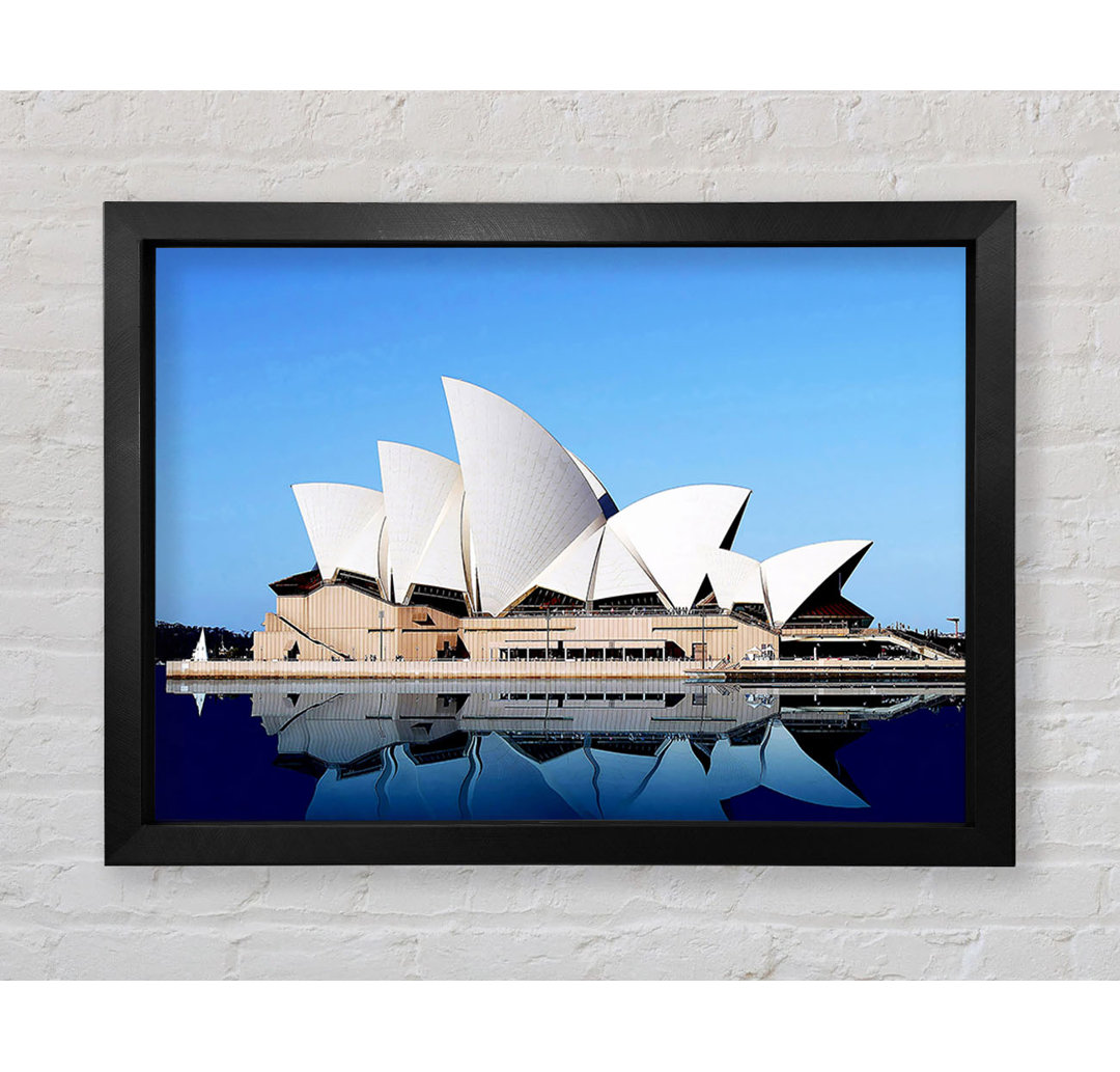 Sydney Opera House Reflections - Einzelner Bilderrahmen Druck