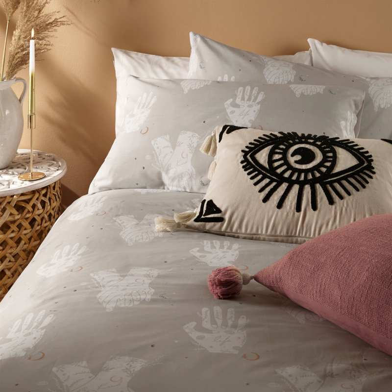 No Pattern Duvet Cover Set with Pillowcases, King Duvet Cover + 2 Standard Pillowcases