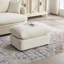 Fauteuil d'appoint pivotant surdimensionné avec repose-pieds Boneless, largeur de siège de 37,8 po, 3 coussins, chenille-1968450285