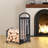 43.5cm W Metal Log Rack