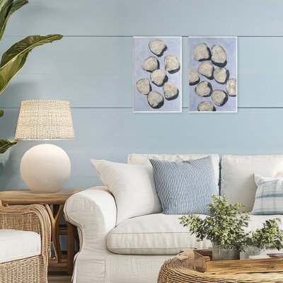 Embellished Clam Shells Sea Life 2pc Wall Plaque Set, design by Michael Willett