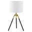 Lampe trépied en métal Mry