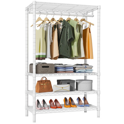 VIPEK V1 Heavy Duty Clothes Rack, Max Load 500LBS, White