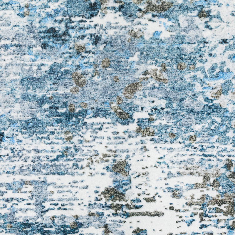 Renaud Area Rug with Non-Slip Backing, Rectangle 5' x 7'