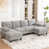 Gray Chenille
