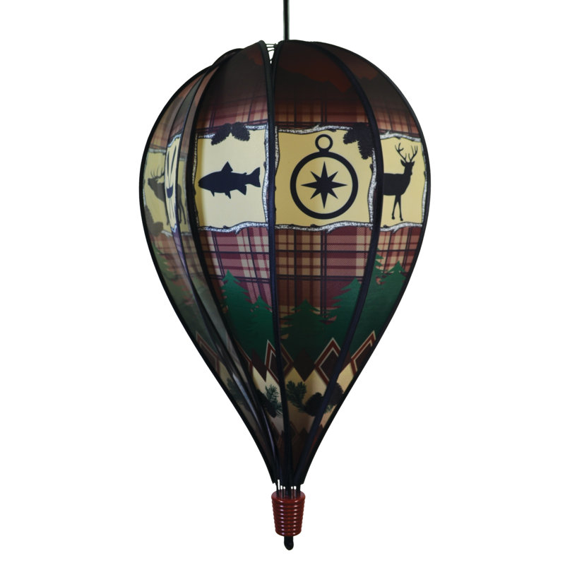 Montgolfière rustique 10 panneaux Rustic Lodge