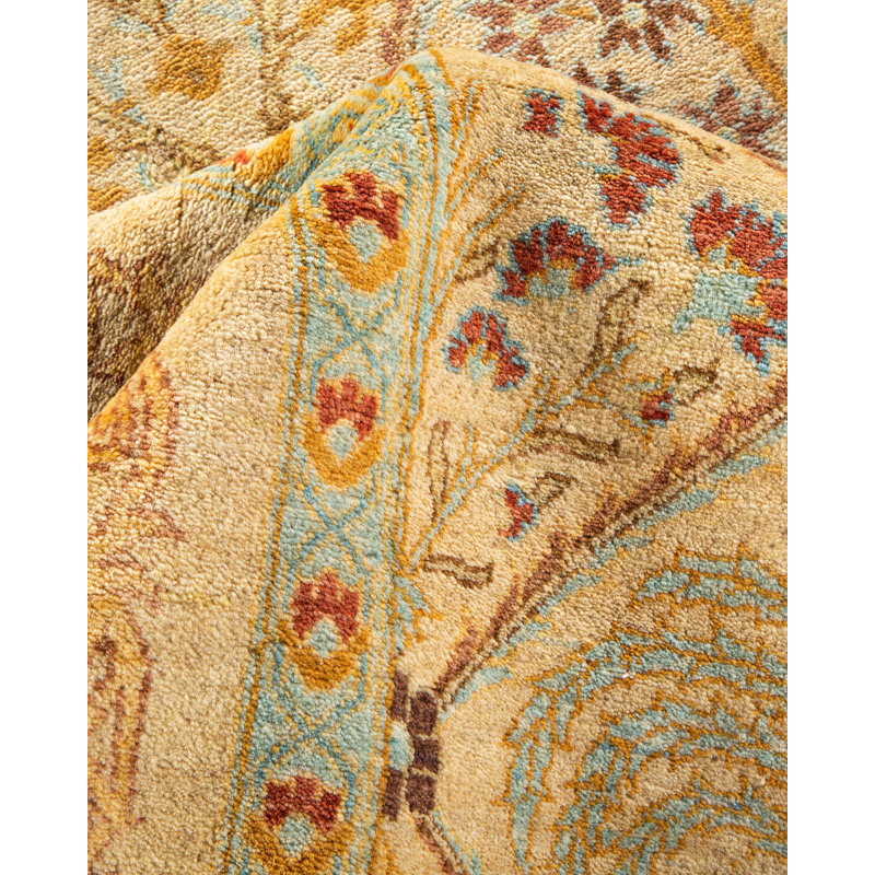 Classic One-of-a-Kind 10' 3" X 13' 10" Hand Knotted Area Rug