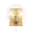 Rutig Iron Flush Mounted Sconce