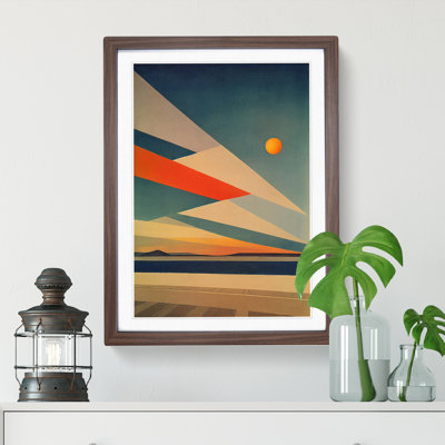 Showstopping Sunset Abstract - Wall Art