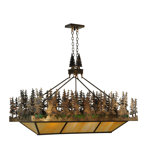 Rustic Lodge 8 - Light Chandelier