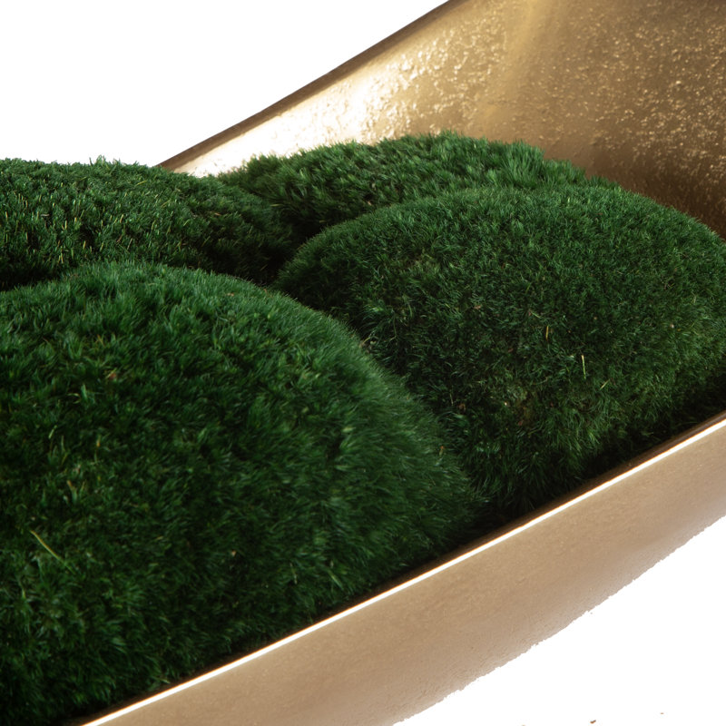 5 " H Faux Moss Plant