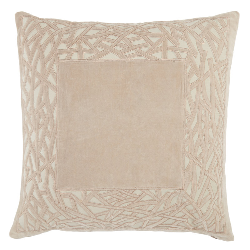 Mezza Geometric Cotton Throw Pillow, Pillow Cover Only - No Insert