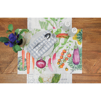 Highman Vegetable Garden Cotton Napkin
