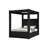 Valesia Upholstered Canopy Bed-64302747-64302726