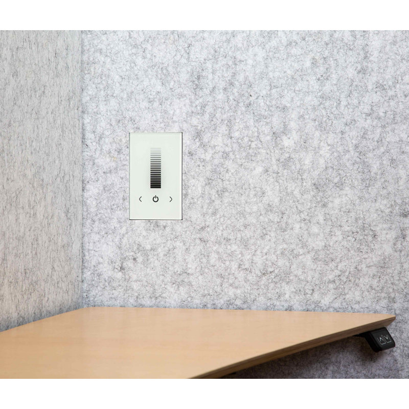 Zenbooth Solo avec bureau réglable, Blanc, Oui