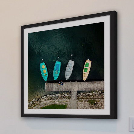 Single Picture Frame Print, 41 cm H x 41 cm W x 3.81 cm D