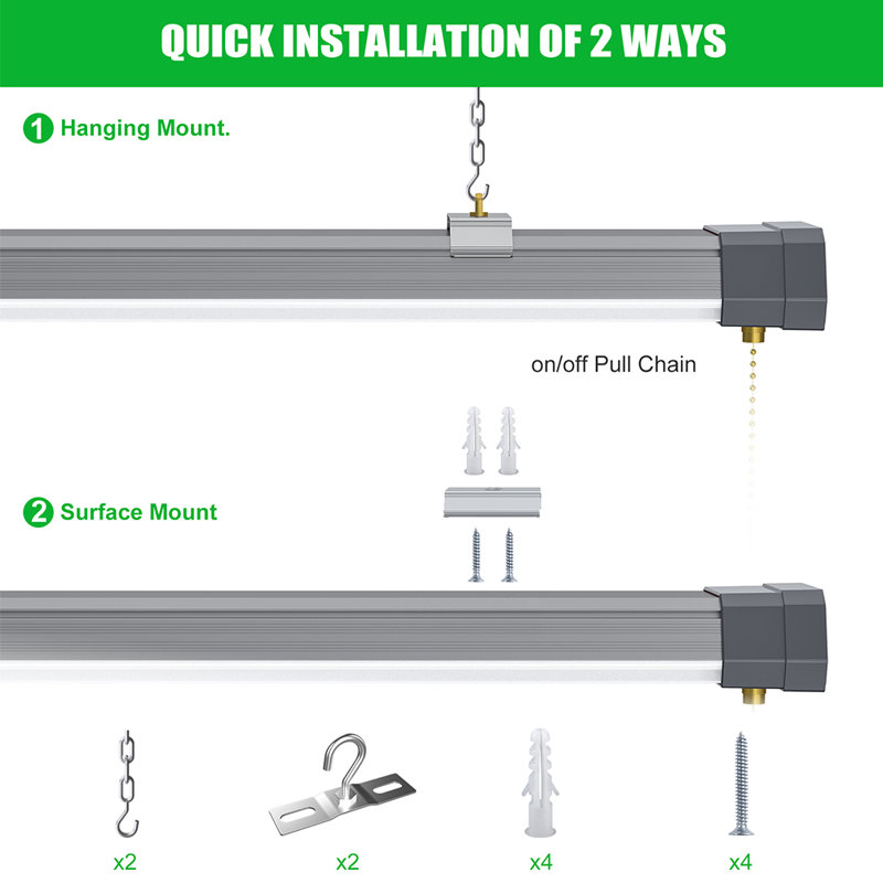 Guirlande lumineuse à DEL 100W 120V 13000LM 5000K