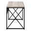 Bureau d'ordinateur, bureau personnel, ordinateur portable, travail, stratifié, métal, contemporain, moderne-1265261599