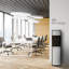 Refroidisseur d'eau noir 300 oz avec autonettoyants - distribution d'eau chaude et froide