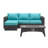 Convene 3 Piece Set Outdoor Patio with Fire Pit-810007100