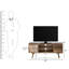 Meuble télé 46 po avec tiroirs et armoire de rangement Lucy