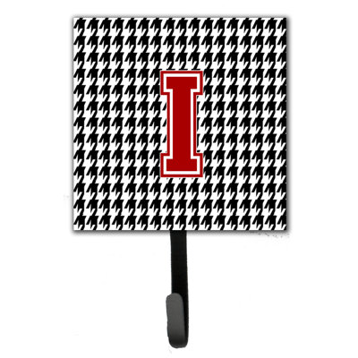 Porte-laisse houndstooth et crochet mural