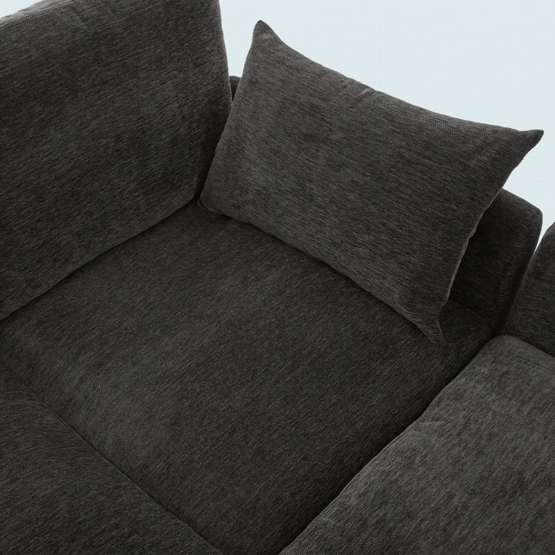 Canapé modulaire Modern, Black