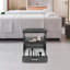 Manicure Foot Rest With Wheels Pedicure Footstool Stand For Easy Home Salon Use