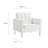 Loft Tufted Vegan Leather Armchair-921016283