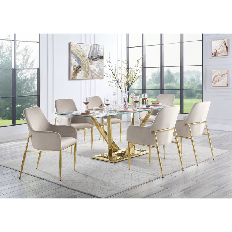 Table de salle à manger à piédestal