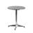 DuJuan 31.5'' Round Aluminum Indoor-Outdoor Table Set with 2 Rattan Chairs-24678268-95054461