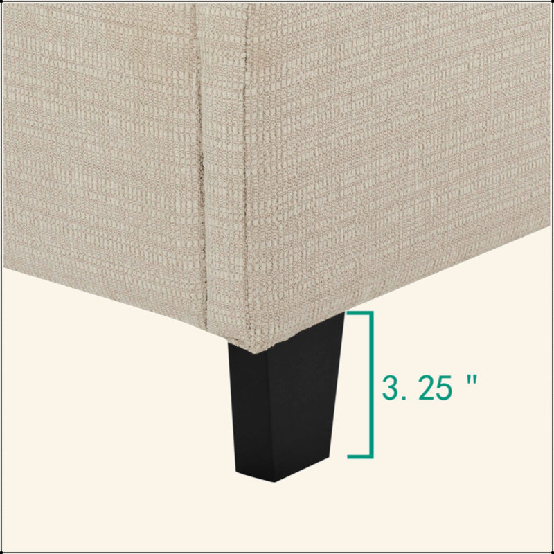 Tufted Upholstered Platform Bed